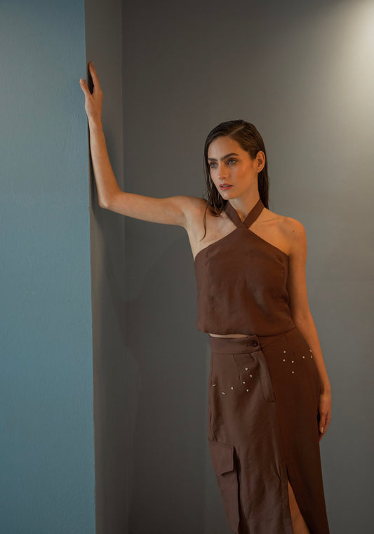 SYLVIE TOP CHOC